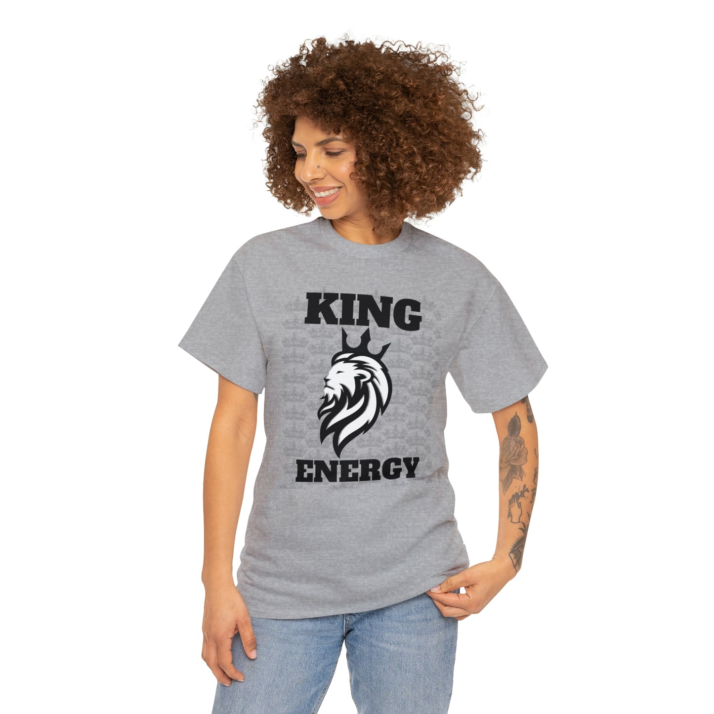 King Energy Heavy Cotton Tee Lion