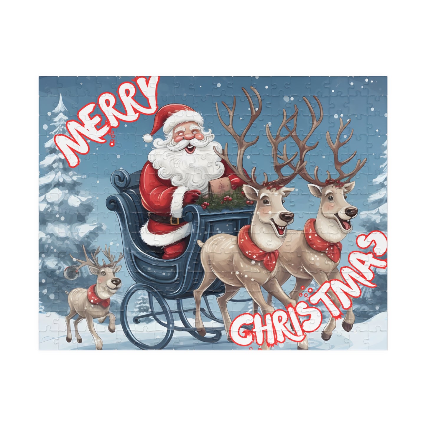 Merry Christmas Puzzle (110, 252, 500-piece)