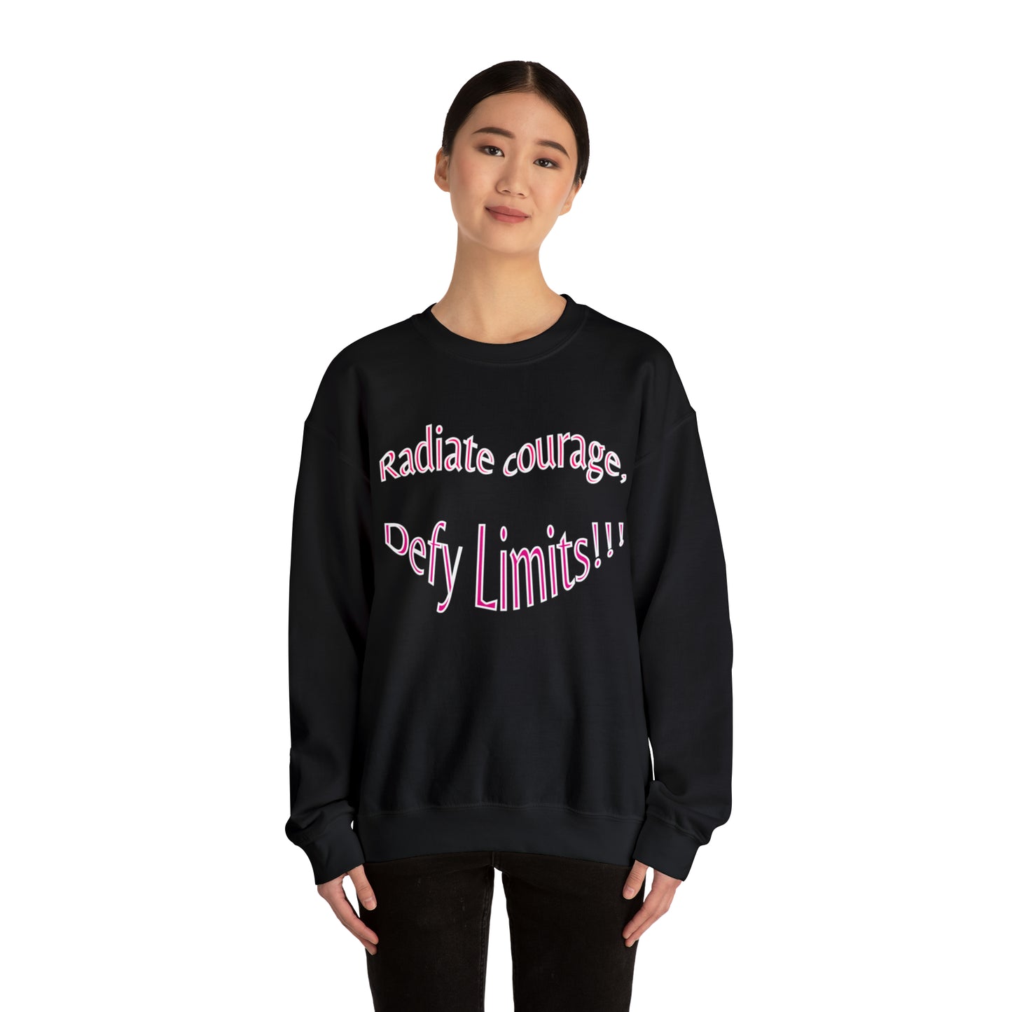 Radiate Courage Unisex Heavy Blend™ Crewneck Sweatshirt