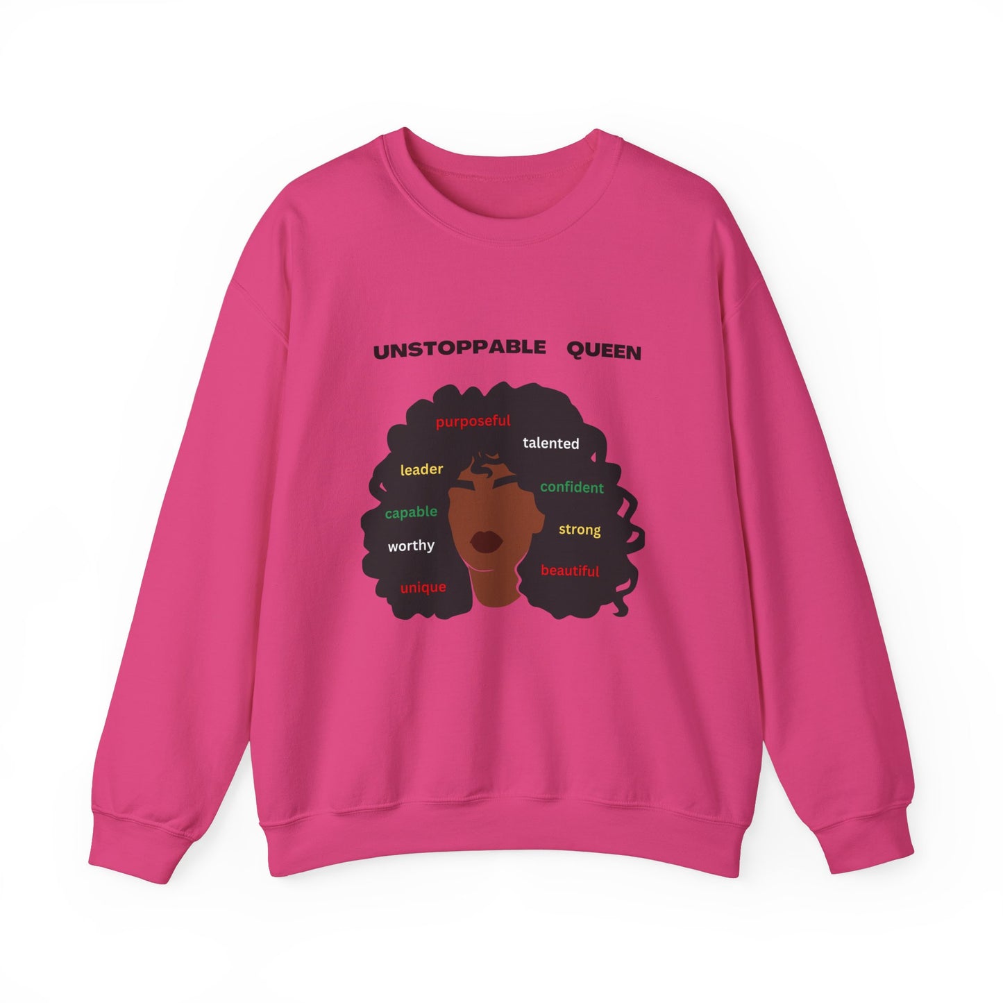 Unstoppable Queen Unisex Heavy Blend™ Crewneck Sweatshirt