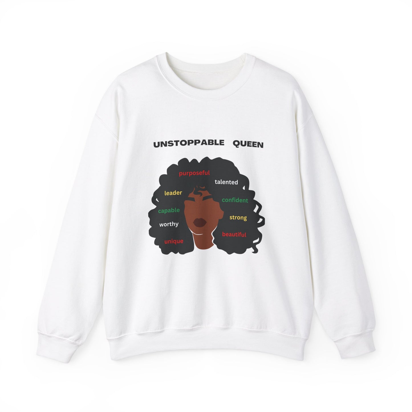 Unstoppable Queen Unisex Heavy Blend™ Crewneck Sweatshirt