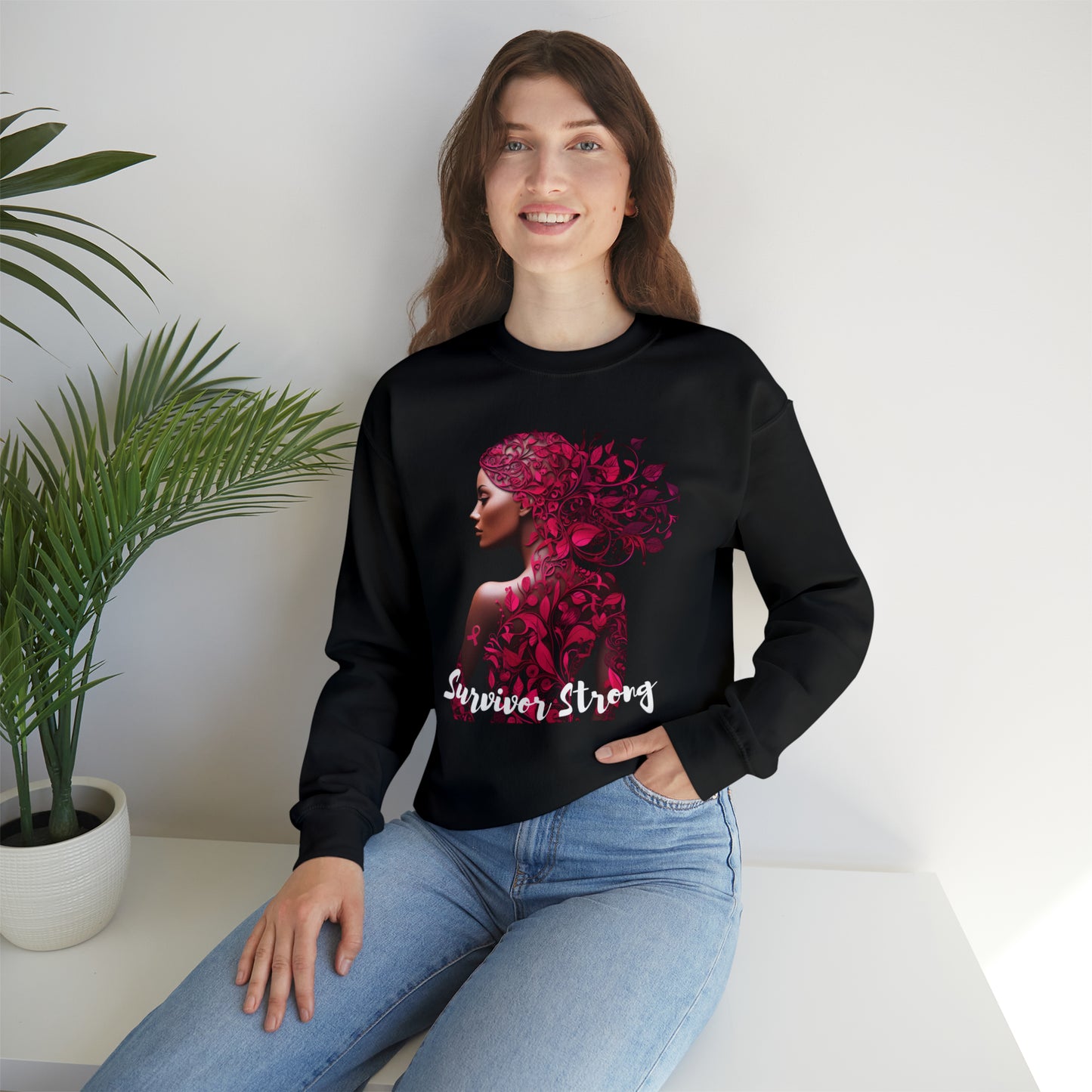 Survivor Strong Heavy Blend™ Crewneck Sweatshirt