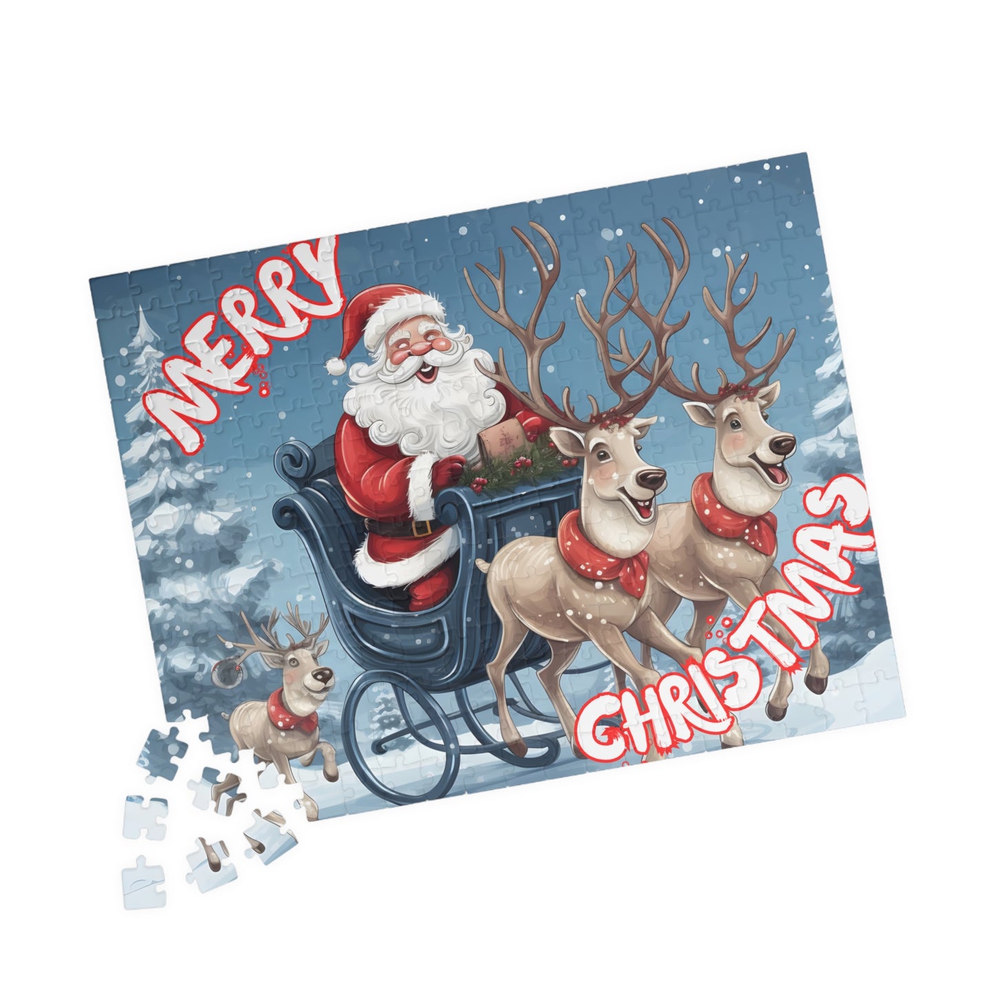 Merry Christmas Puzzle (110, 252, 500-piece)