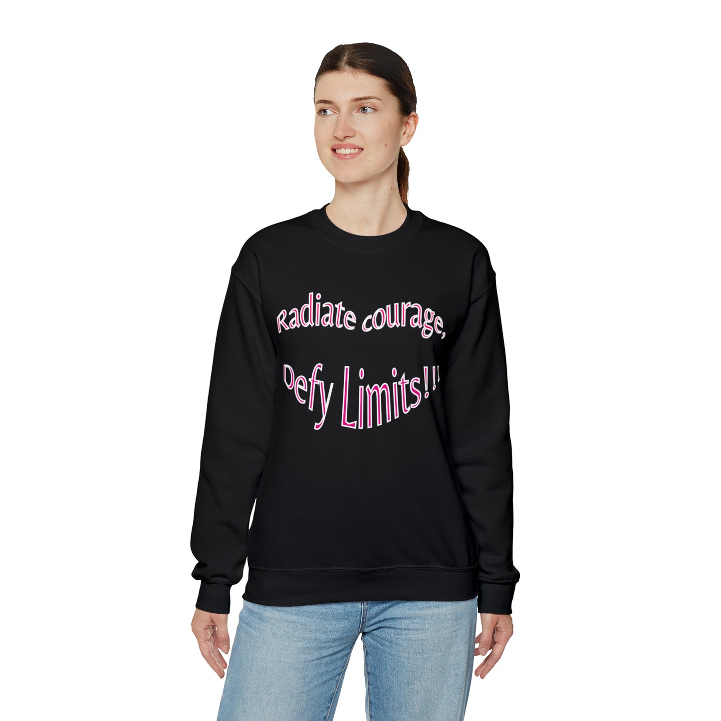 Radiate Courage Unisex Heavy Blend™ Crewneck Sweatshirt