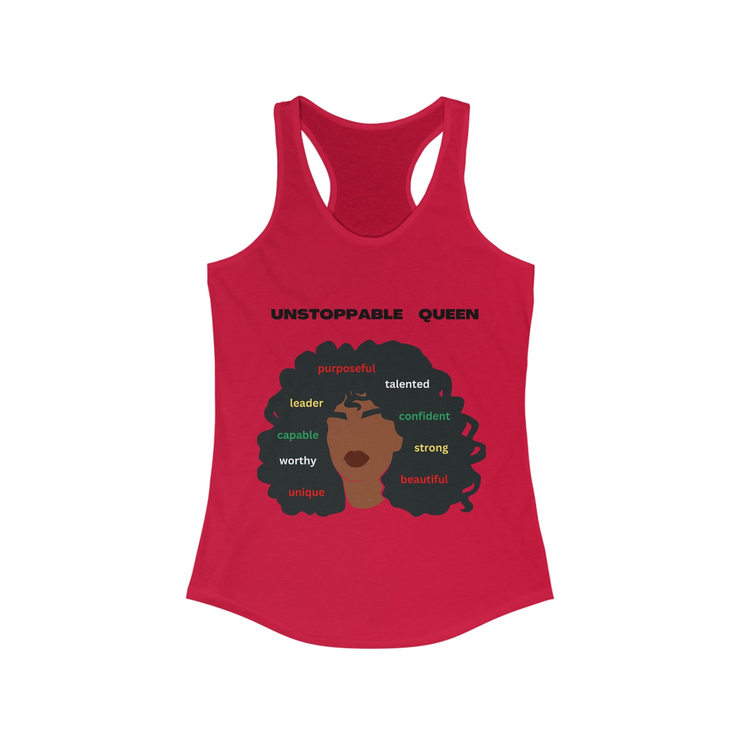 Unstoppable Queen Women's Ideal Racerback Tank