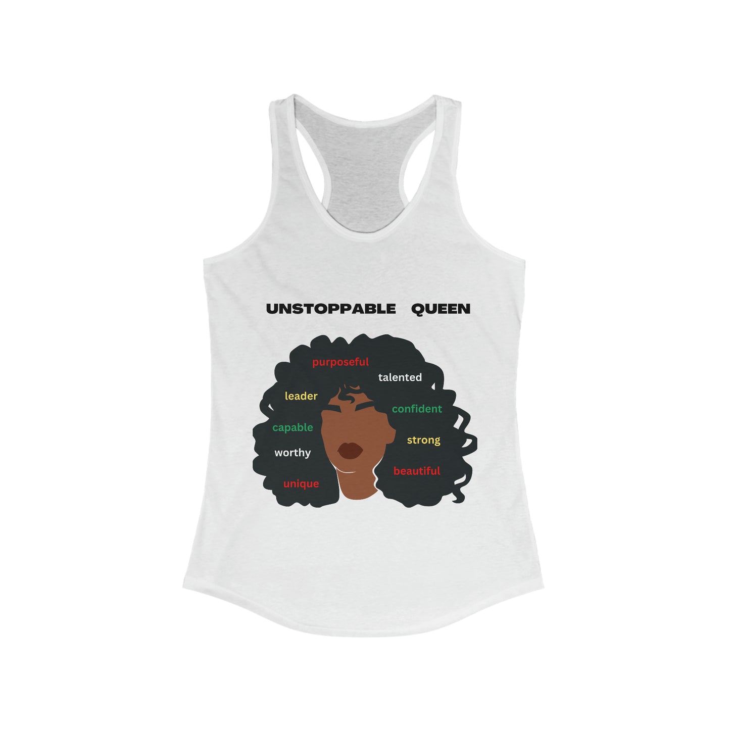 Unstoppable Queen Women's Ideal Racerback Tank