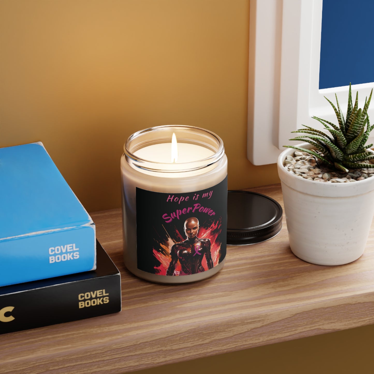 Hope is My SuperPower Scented Candle, 9oz