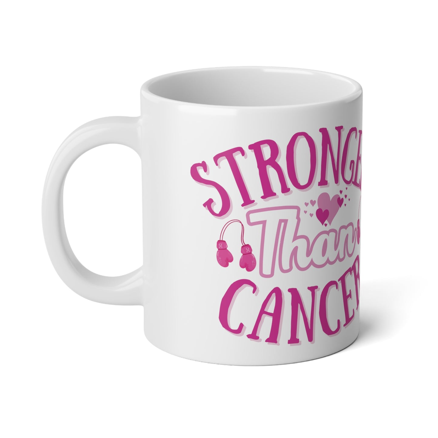 Stronger Than Cancer Jumbo Mug, 20oz