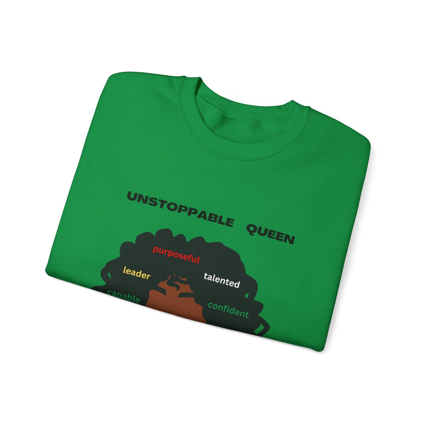 Unstoppable Queen Unisex Heavy Blend™ Crewneck Sweatshirt