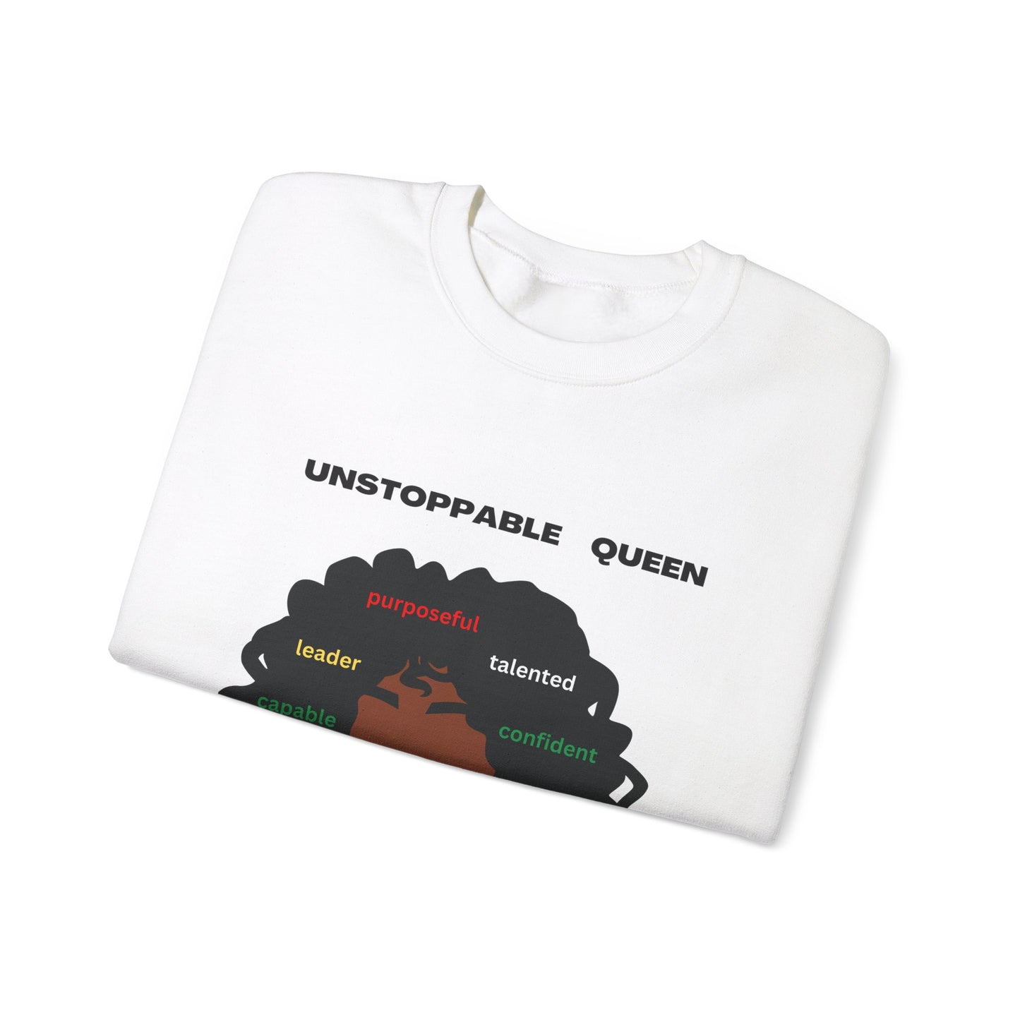 Unstoppable Queen Unisex Heavy Blend™ Crewneck Sweatshirt