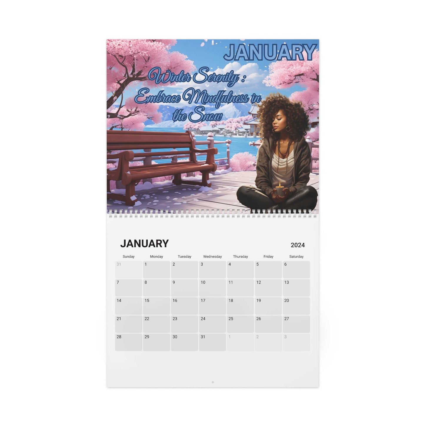 A Year of Positivity Calendar (2024) Motivation on the Go!! Calendar Good Vibes Daily Lab 20