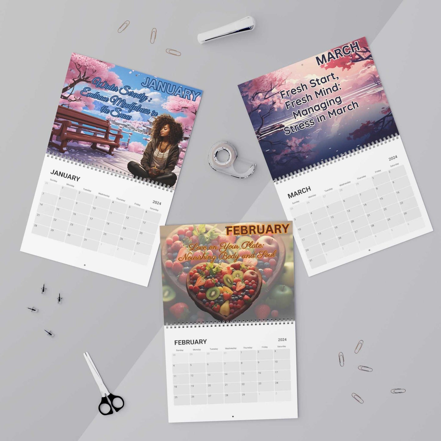 A Year of Positivity Calendar (2024) Motivation on the Go!! Calendar Good Vibes Daily Lab 20
