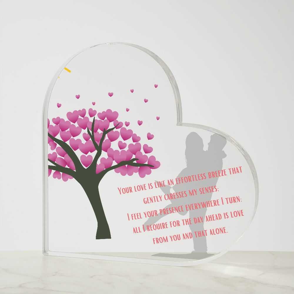 Acrylic Heart Plaque All Products Home Decor Good Vibes Daily Lab 39