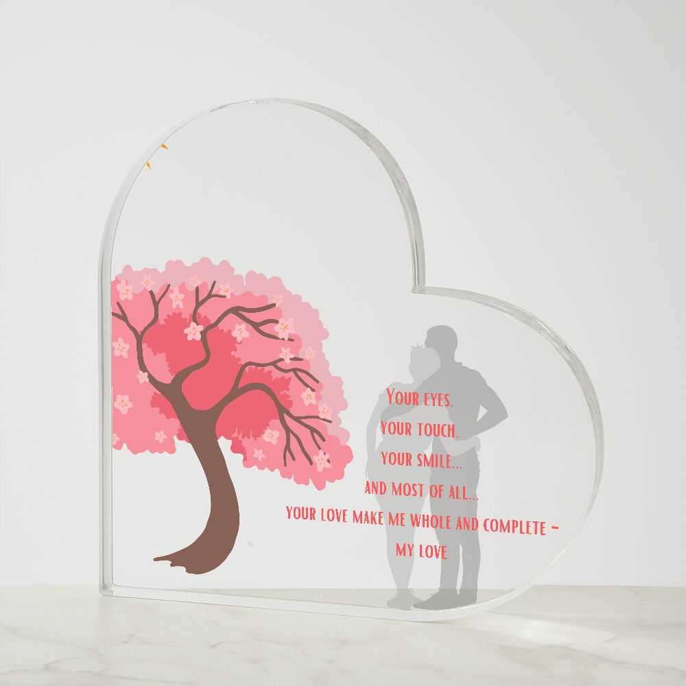 Acrylic Heart Plaque All Products Home Decor Good Vibes Daily Lab 41