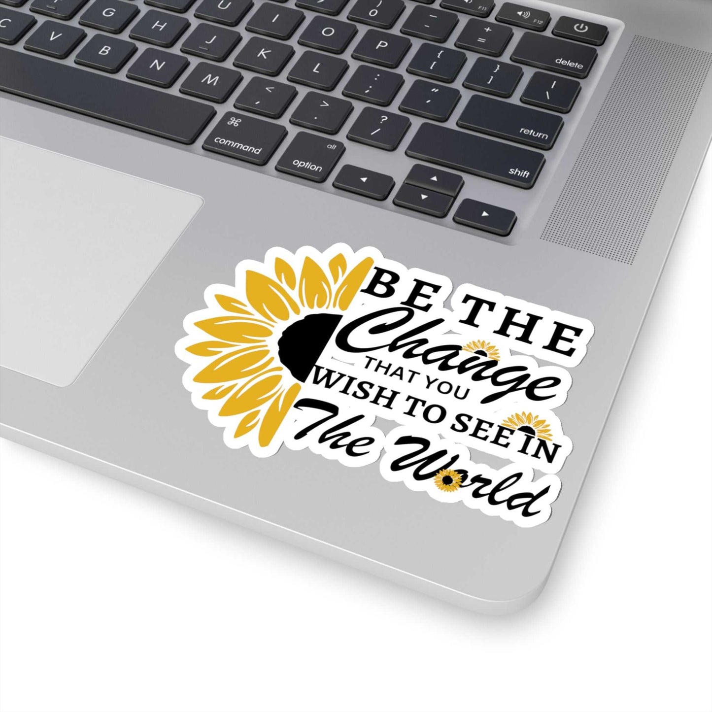 Be the Change Kiss-Cut Stickers Decals & Stickers Paper products Good Vibes Daily Lab 2