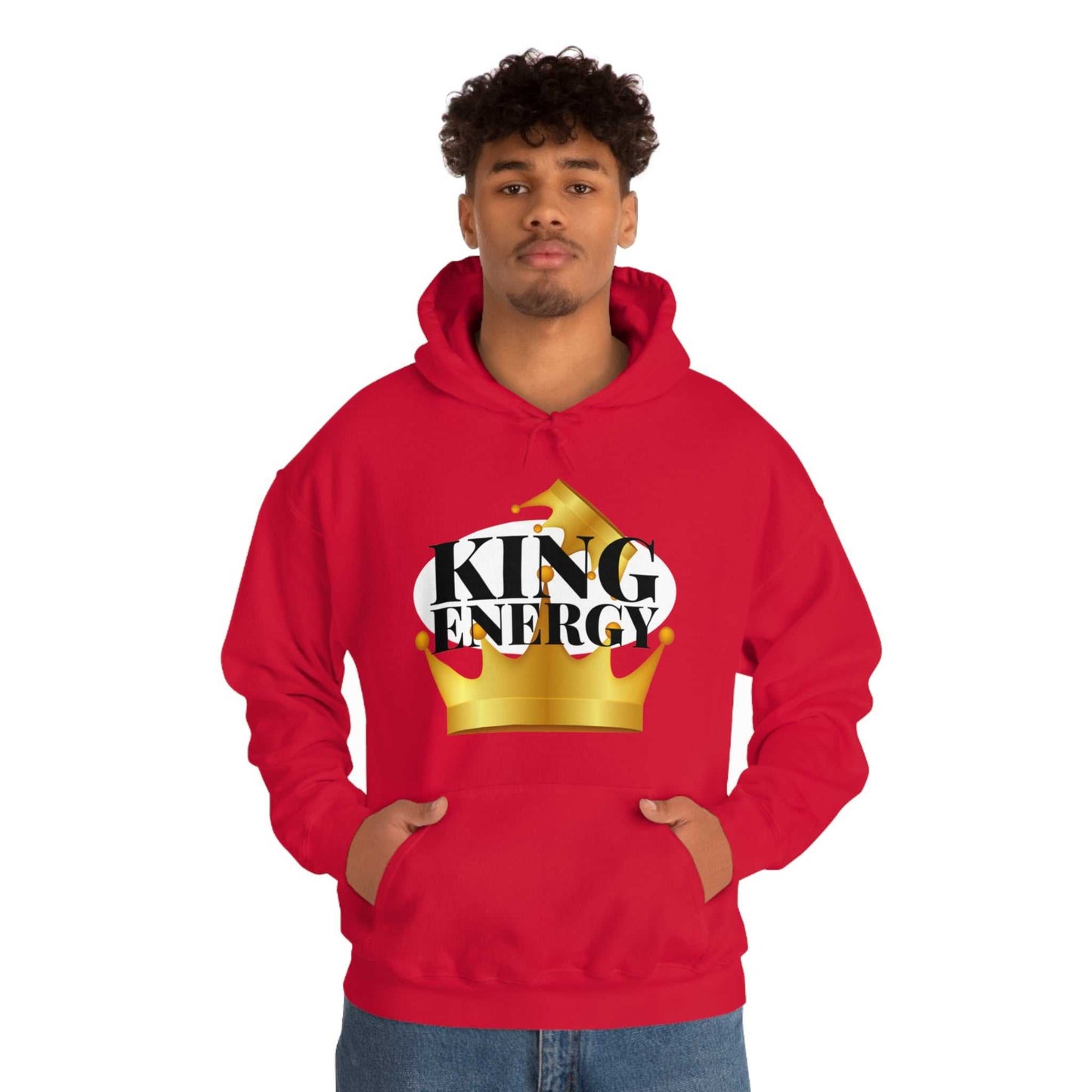 King Energy Heavy Blend™ Hooded Sweatshirt Hoodies and Sweatshirts Hoodie Good Vibes Daily Lab 42