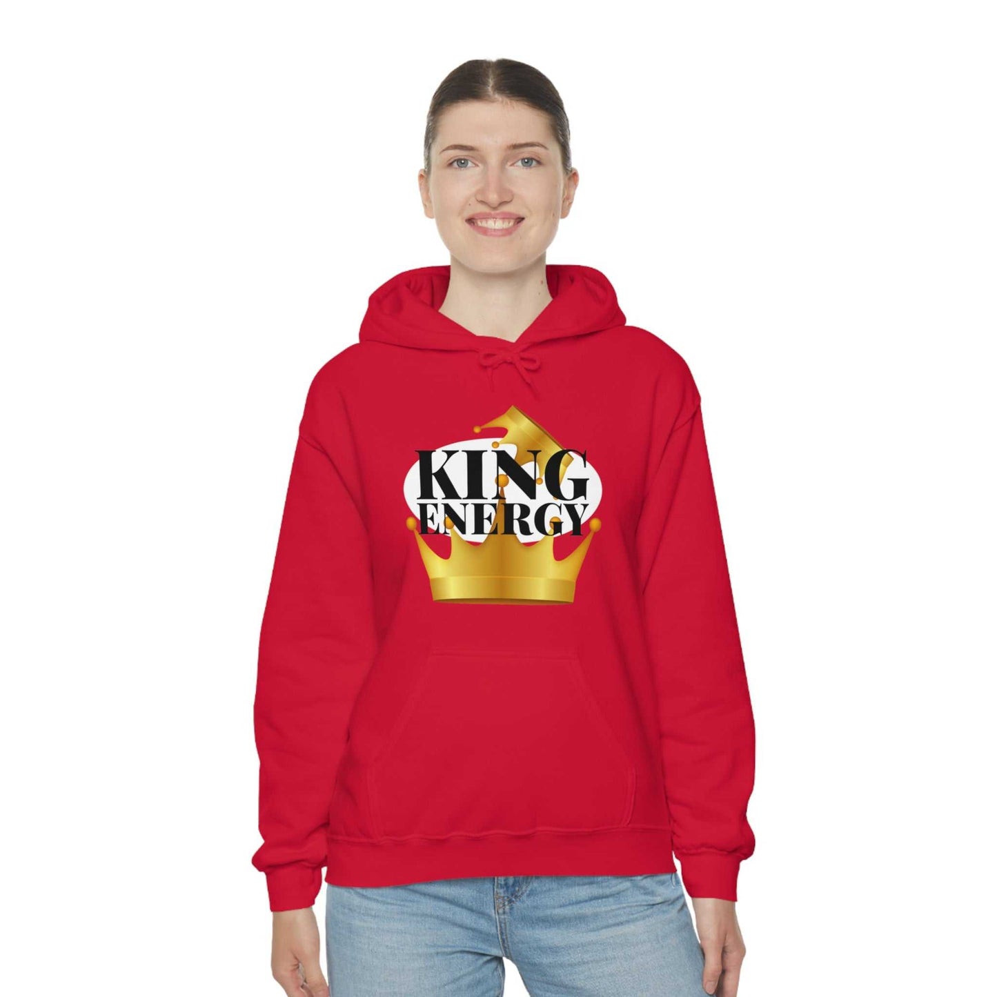 King Energy Heavy Blend™ Hooded Sweatshirt Hoodies and Sweatshirts Hoodie Good Vibes Daily Lab 42