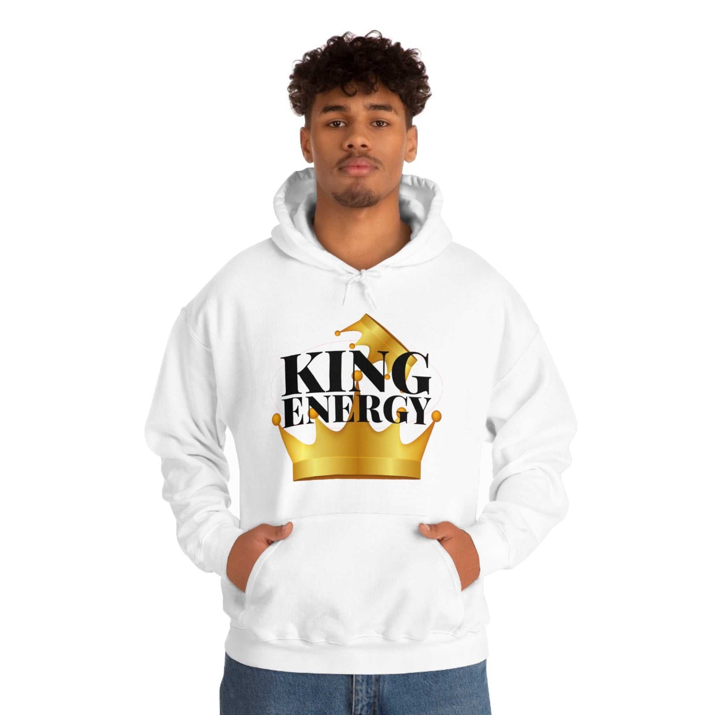 King Energy Heavy Blend™ Hooded Sweatshirt Hoodies and Sweatshirts Hoodie Good Vibes Daily Lab 42