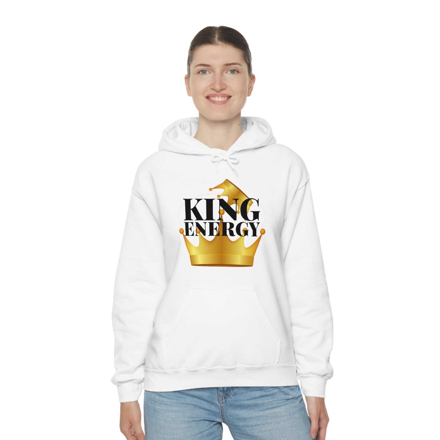 King Energy Heavy Blend™ Hooded Sweatshirt Hoodies and Sweatshirts Hoodie Good Vibes Daily Lab 42