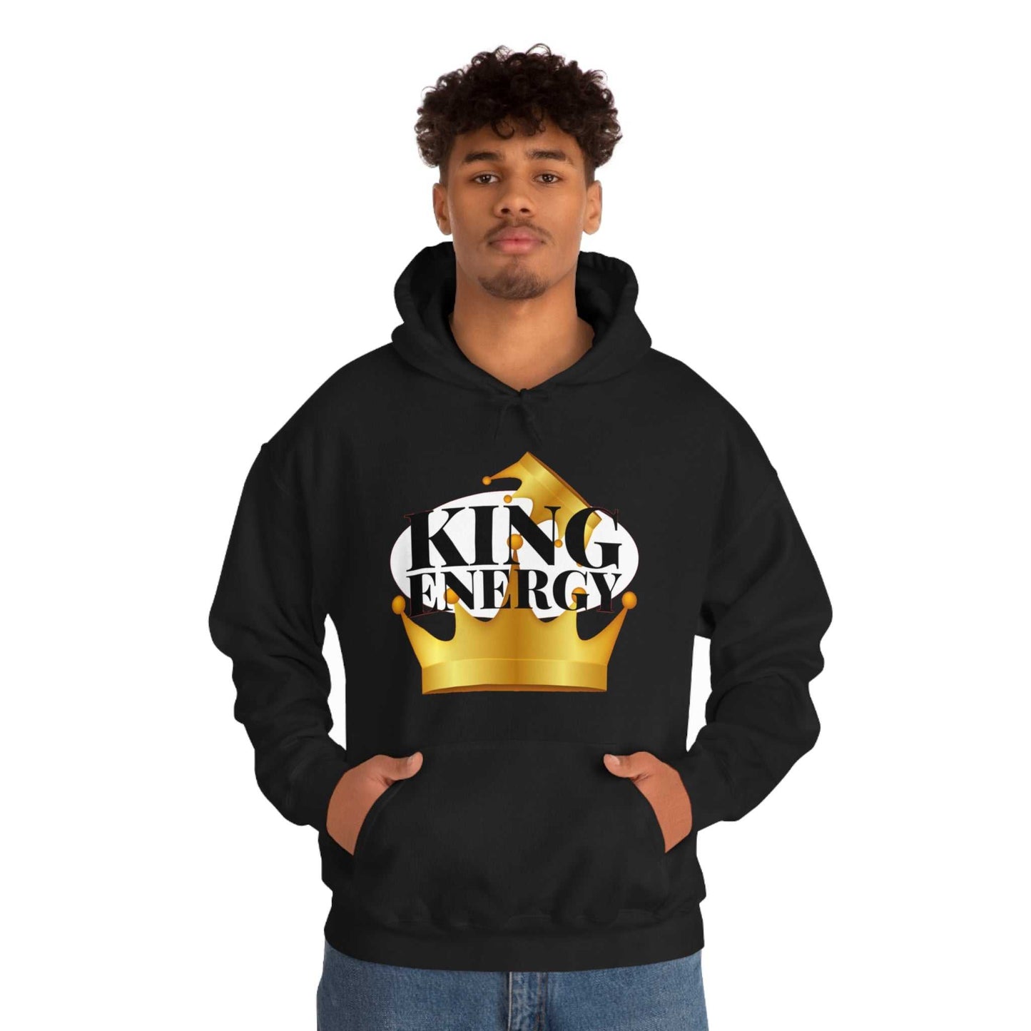 King Energy Heavy Blend™ Hooded Sweatshirt Hoodies and Sweatshirts Hoodie Good Vibes Daily Lab 42