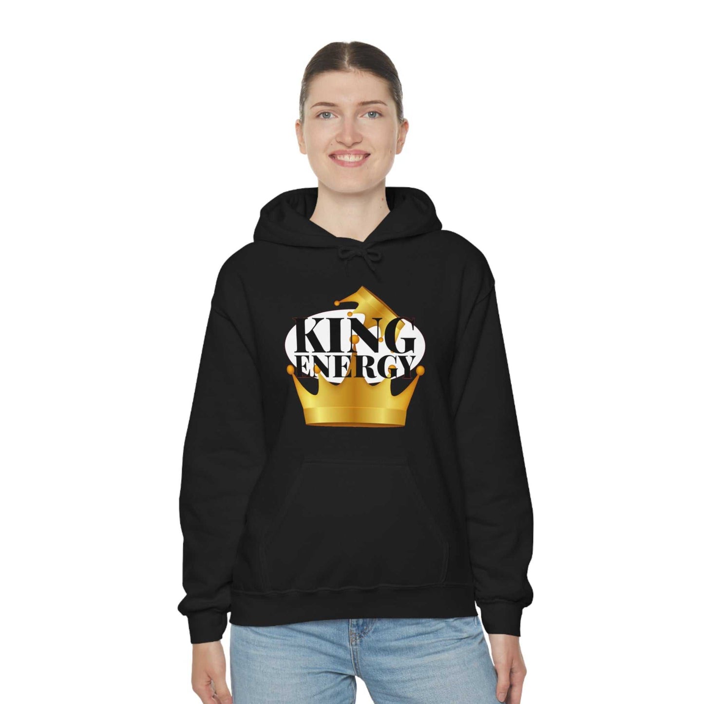 King Energy Heavy Blend™ Hooded Sweatshirt Hoodies and Sweatshirts Hoodie Good Vibes Daily Lab 42