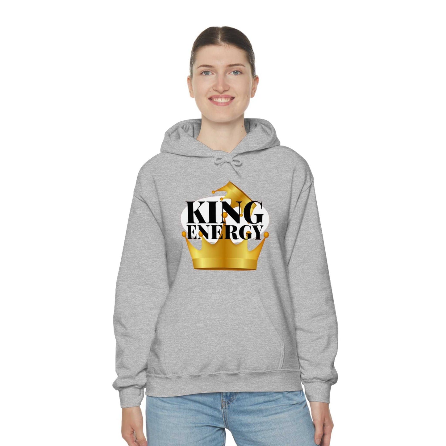King Energy Heavy Blend™ Hooded Sweatshirt Hoodies and Sweatshirts Hoodie Good Vibes Daily Lab 42