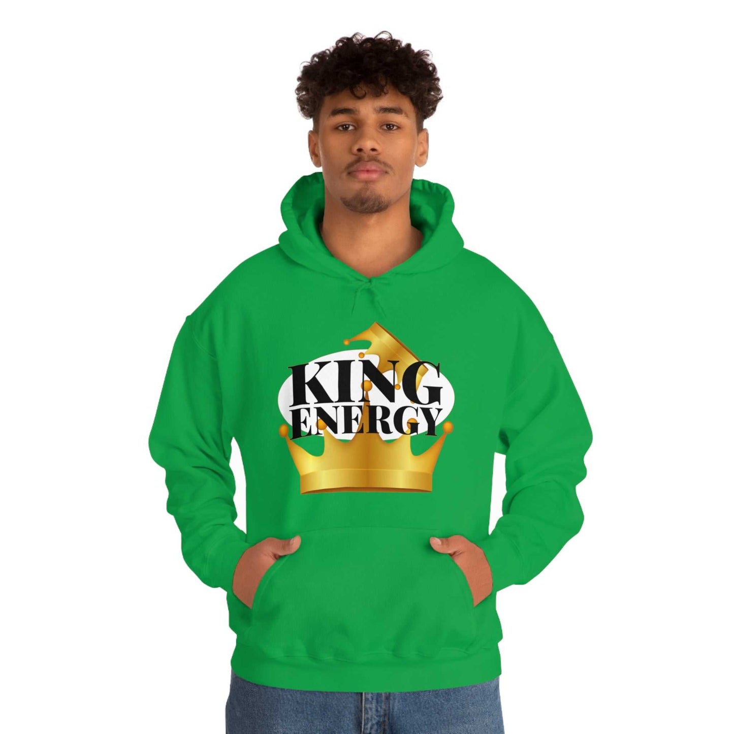 King Energy Heavy Blend™ Hooded Sweatshirt Hoodies and Sweatshirts Hoodie Good Vibes Daily Lab 42