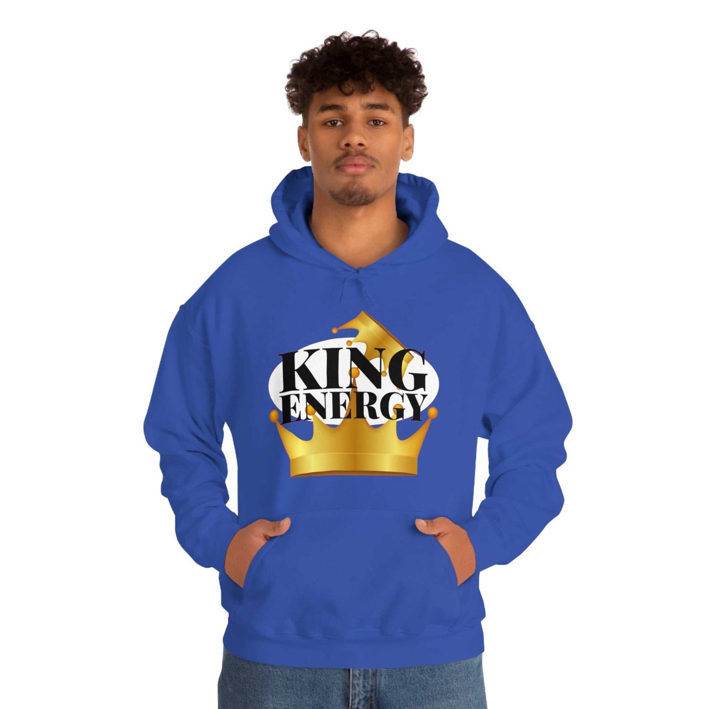 King Energy Heavy Blend™ Hooded Sweatshirt Hoodies and Sweatshirts Hoodie Good Vibes Daily Lab 42
