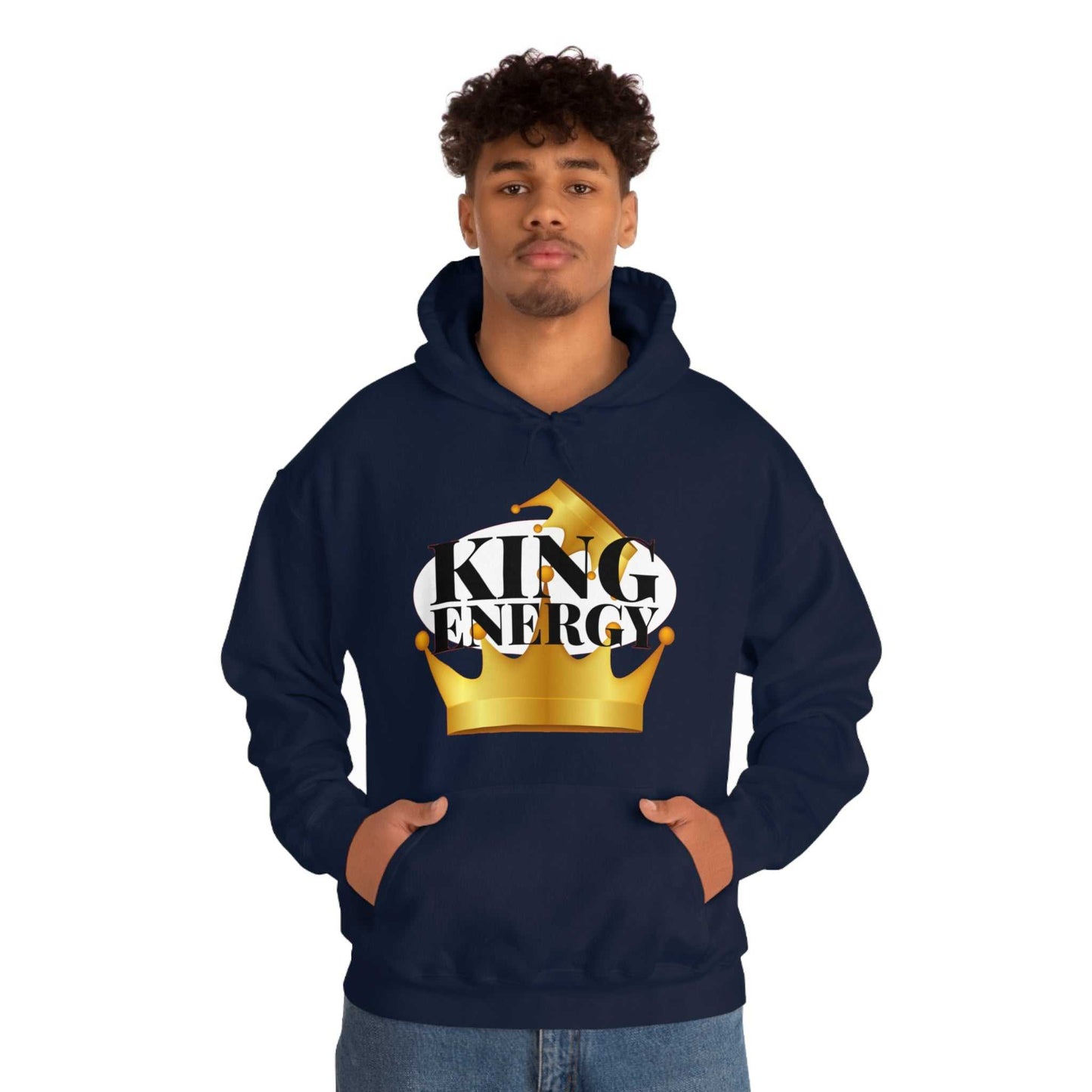 King Energy Heavy Blend™ Hooded Sweatshirt Hoodies and Sweatshirts Hoodie Good Vibes Daily Lab 42