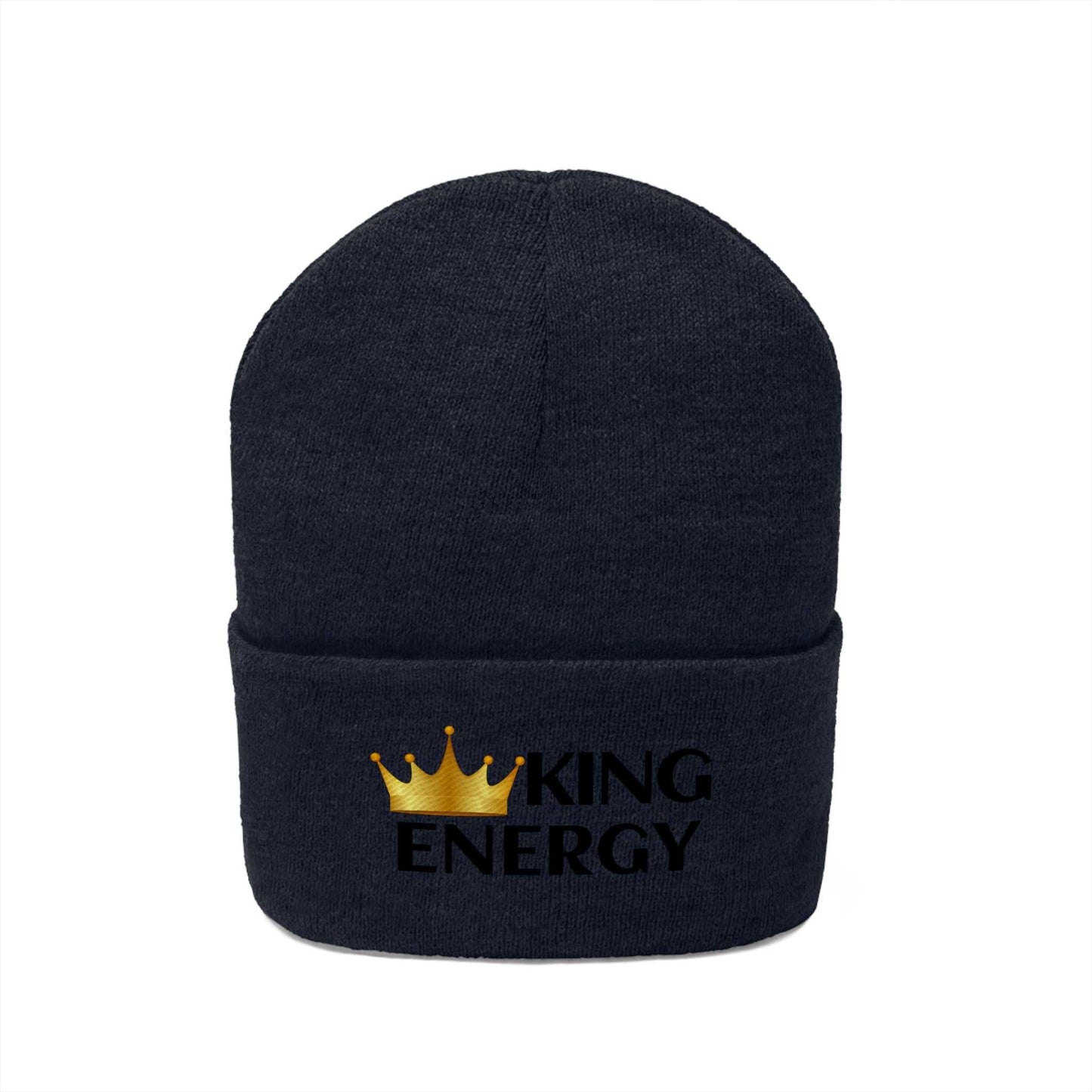 King Energy Knit Beanie Motivation on the Go!! Hats Good Vibes Daily Lab 18