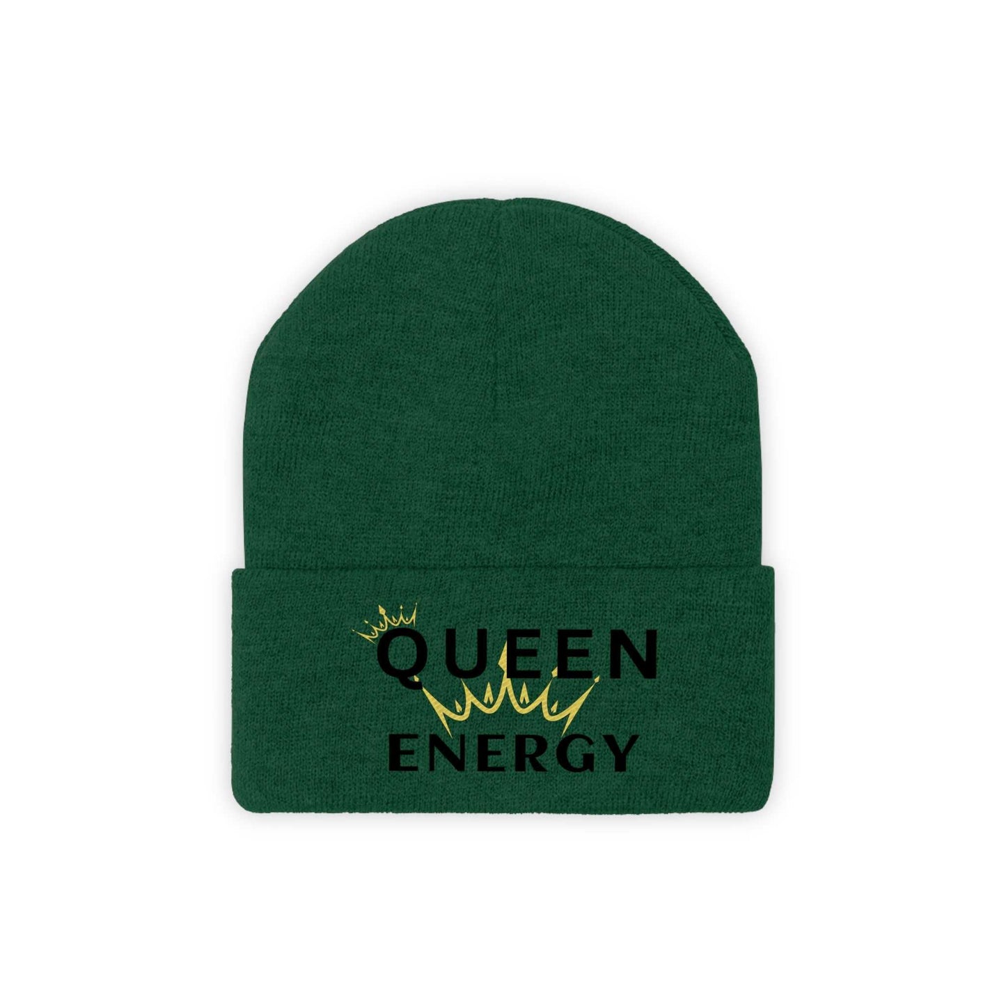 Queen Energy Knit Beanie Motivation on the Go!! Hats Good Vibes Daily Lab 18