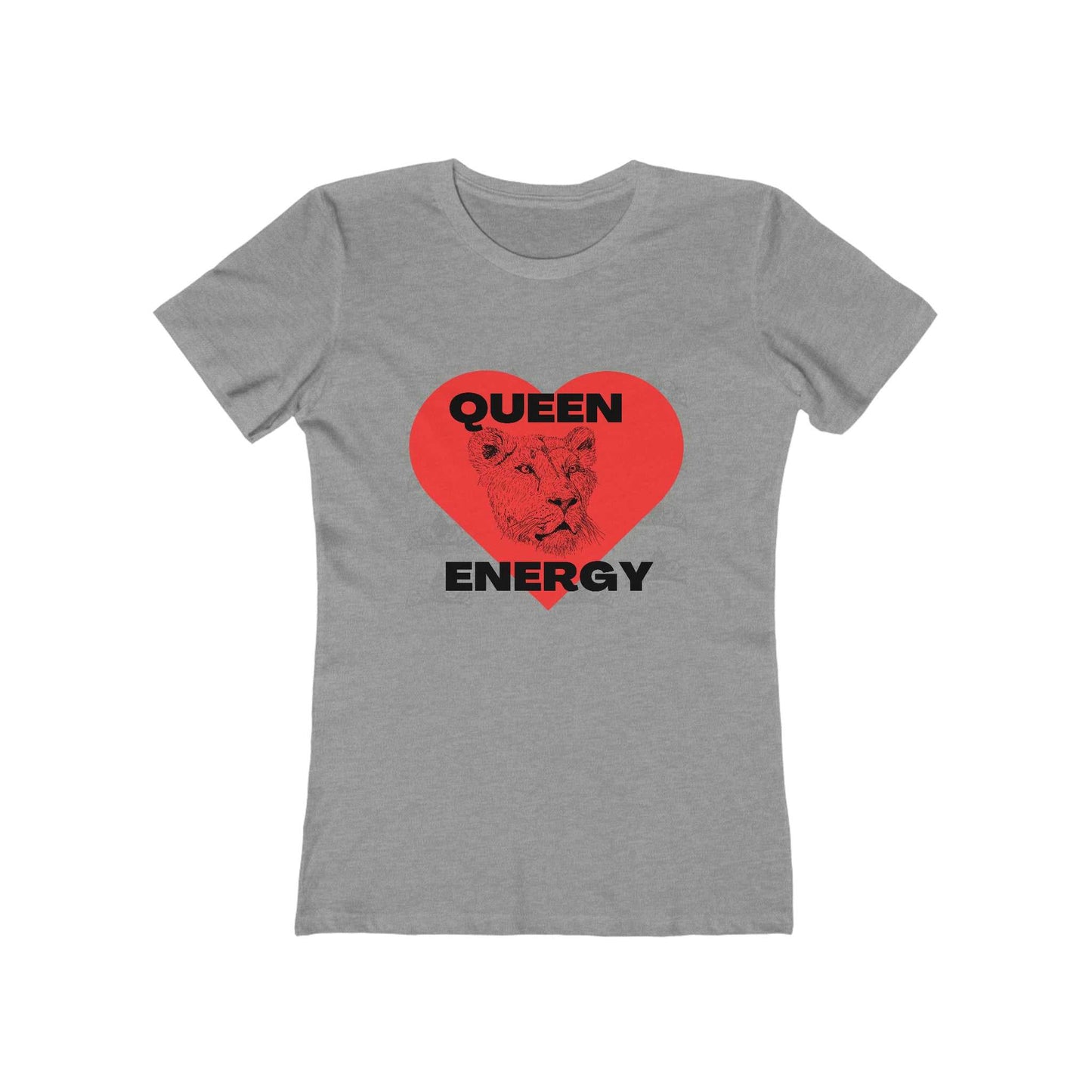 Queen Energy Women's The Boyfriend Tee T-shirts and Tanks T-Shirt Good Vibes Daily Lab 25