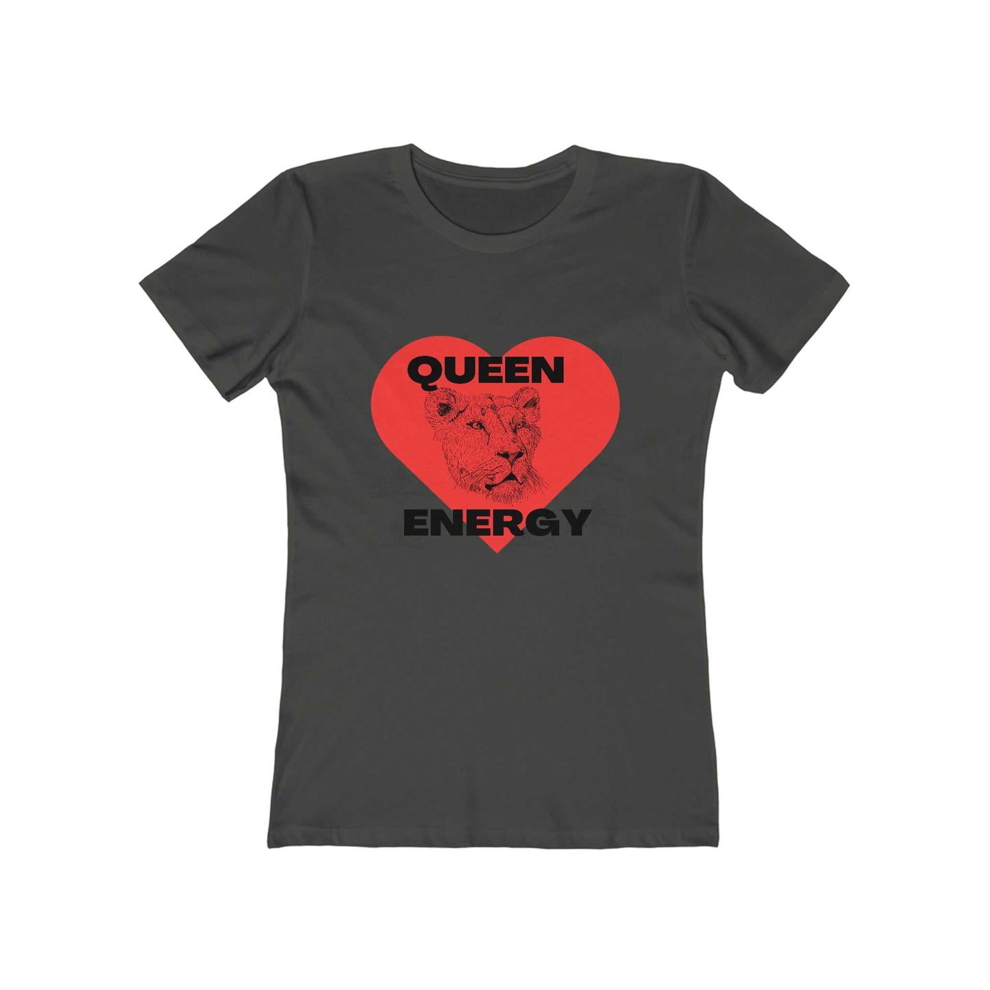 Queen Energy Women's The Boyfriend Tee T-shirts and Tanks T-Shirt Good Vibes Daily Lab 25