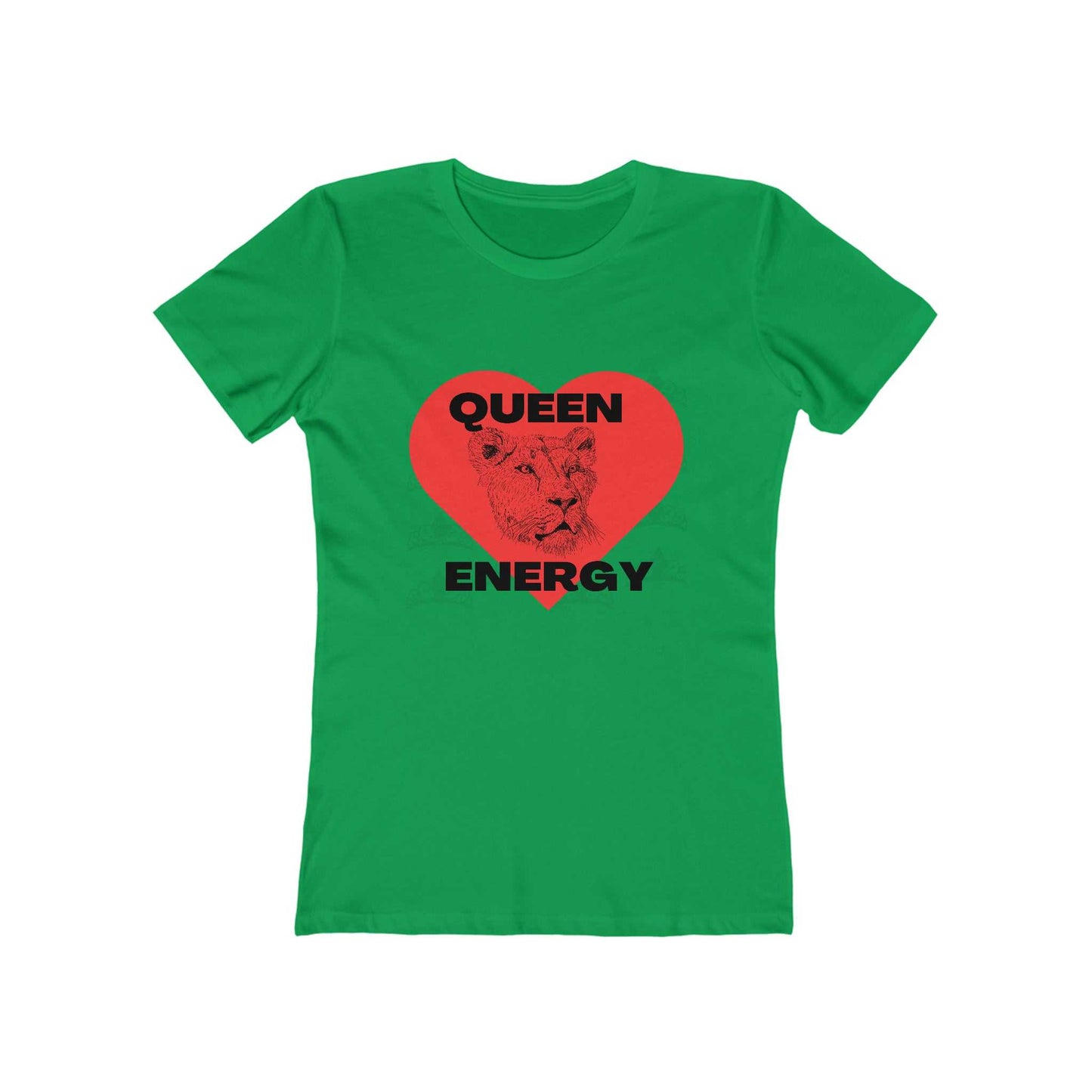 Queen Energy Women's The Boyfriend Tee T-shirts and Tanks T-Shirt Good Vibes Daily Lab 25