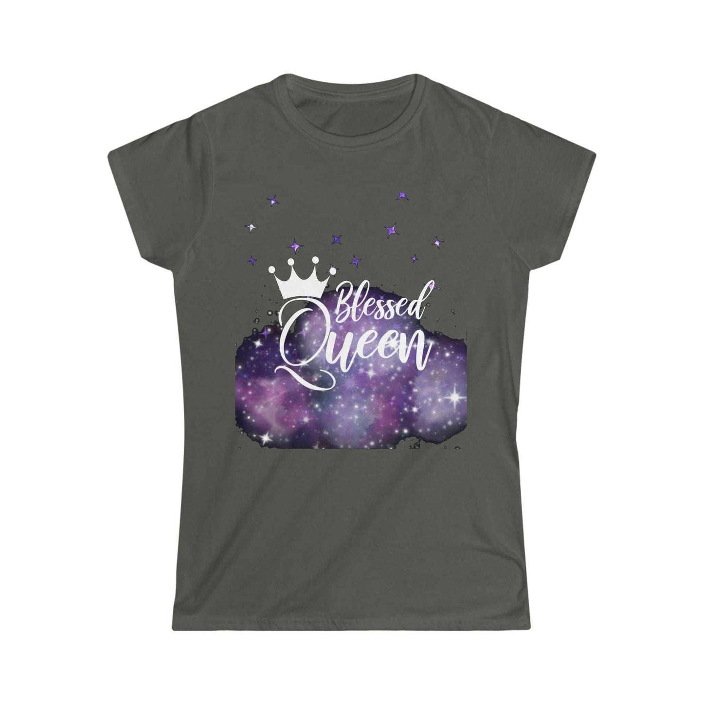 Blessed Queen Women's Softstyle Tee T-shirts and Tanks T-Shirt Good Vibes Daily Lab 28