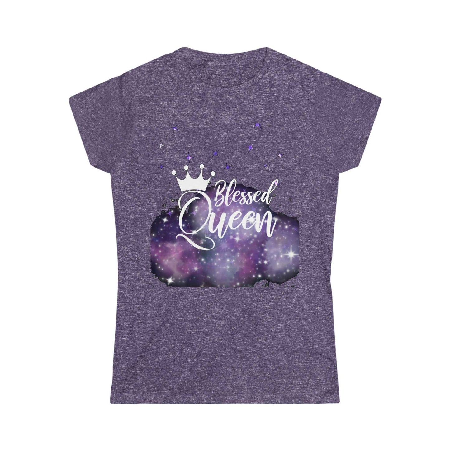Blessed Queen Women's Softstyle Tee T-shirts and Tanks T-Shirt Good Vibes Daily Lab 28