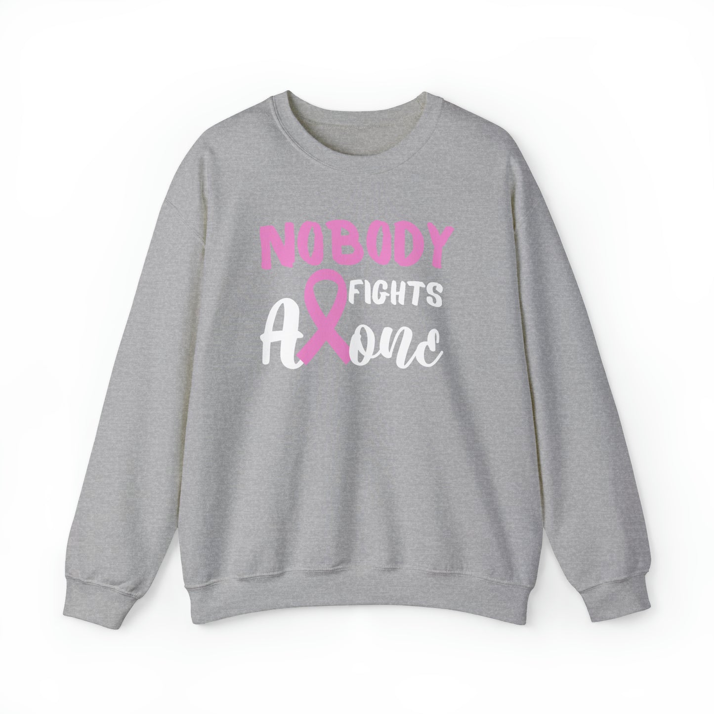 Nobody Fights Alone Heavy Blend™ Crewneck Sweatshirt