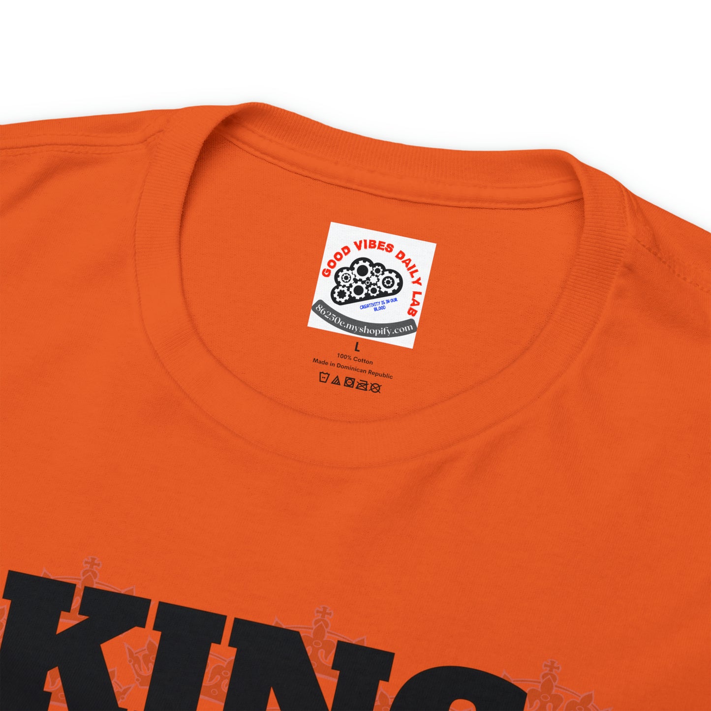 King Energy Heavy Cotton Tee Lion