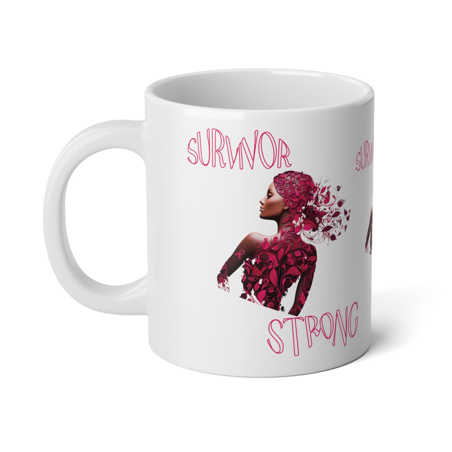 Survivor Strong Jumbo Mug, 20oz