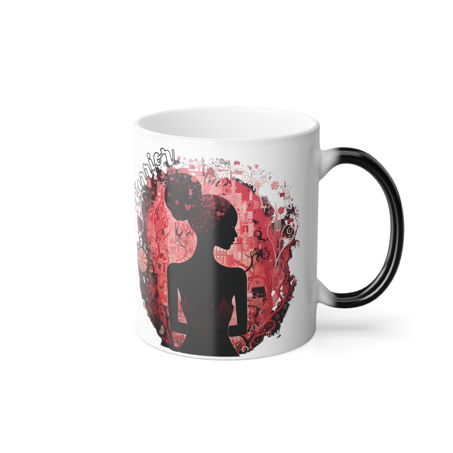 Warrior Butterfly Color Morphing Mug, 11oz