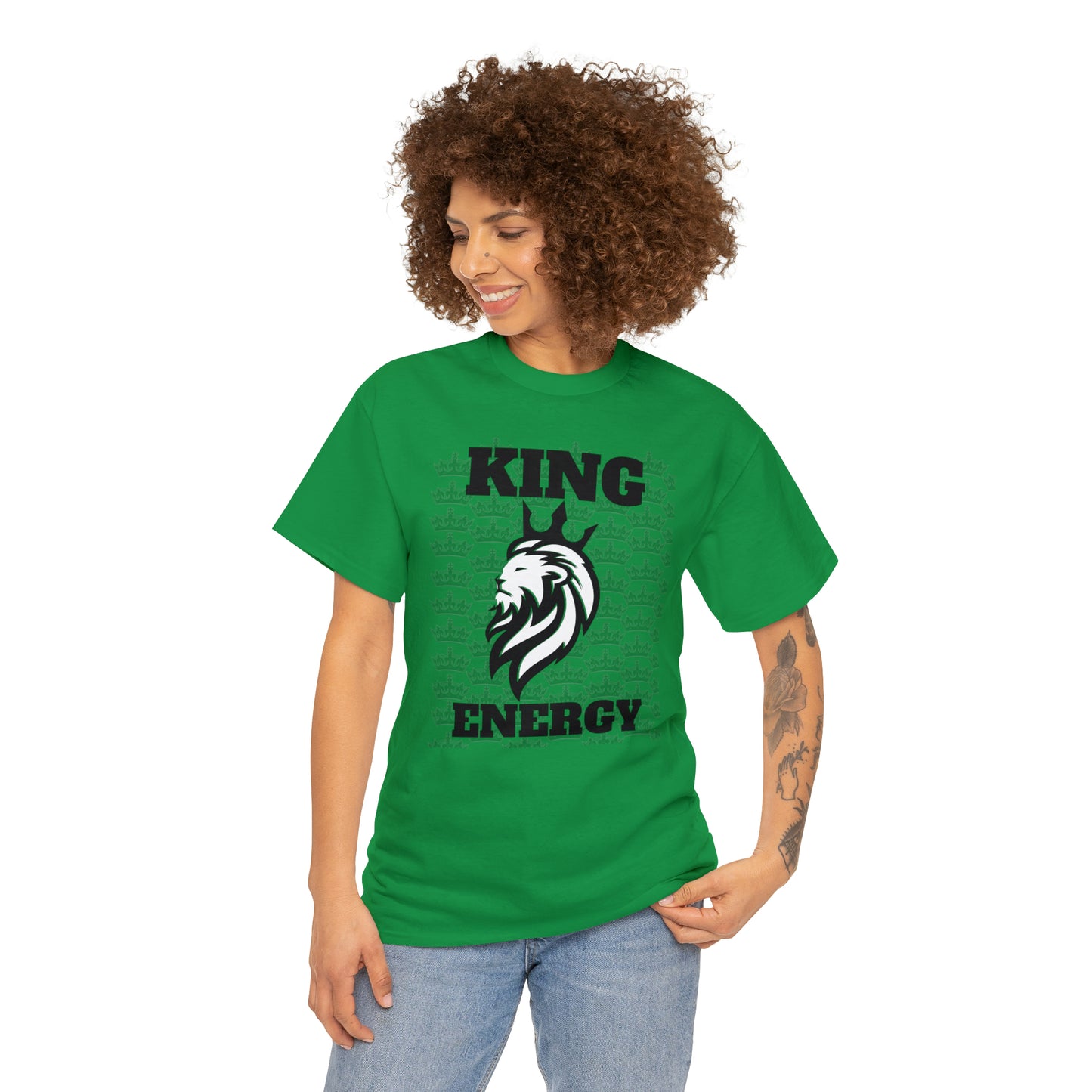 King Energy Heavy Cotton Tee Lion