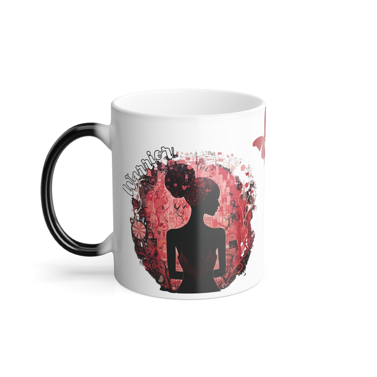 Warrior Butterfly Color Morphing Mug, 11oz