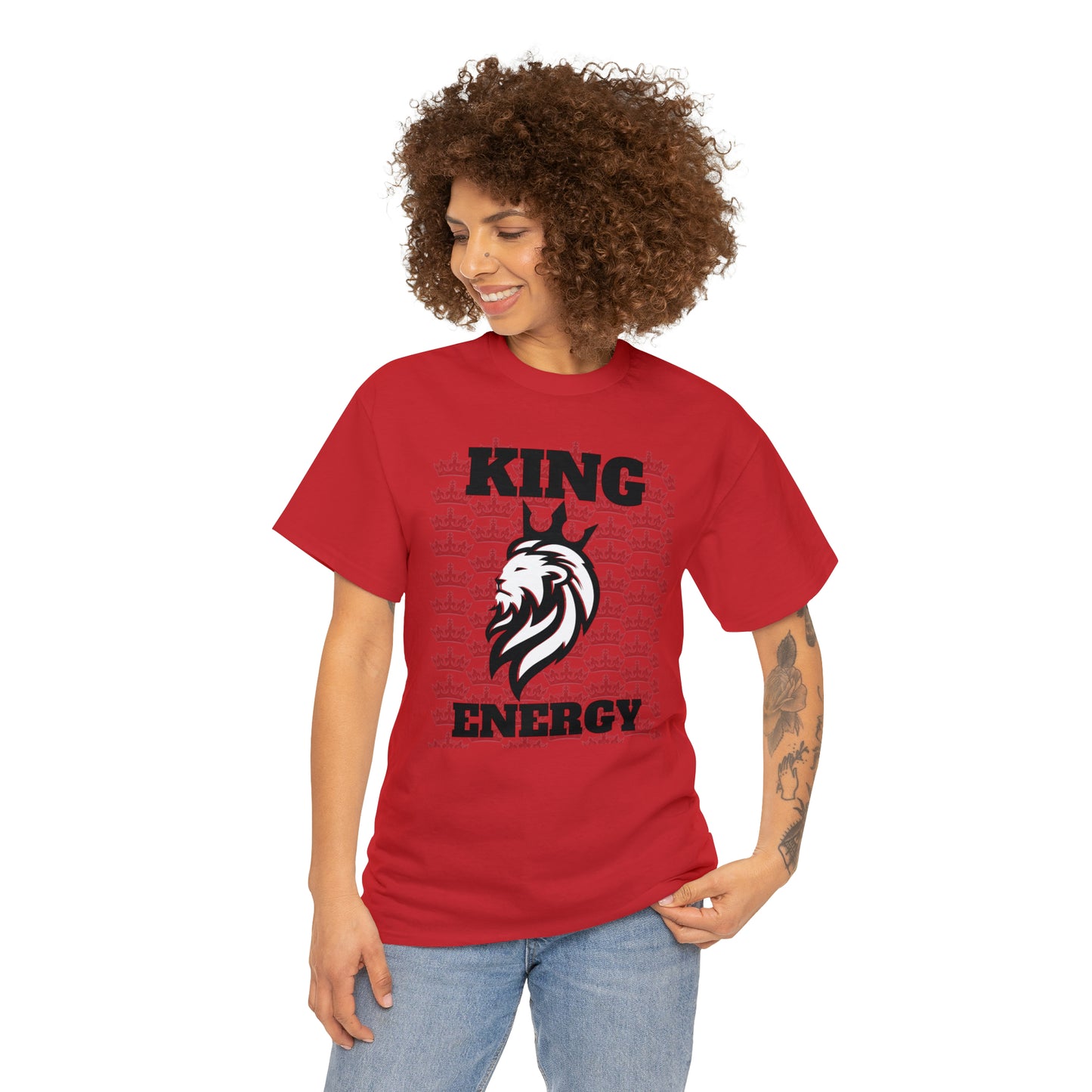 King Energy Heavy Cotton Tee Lion