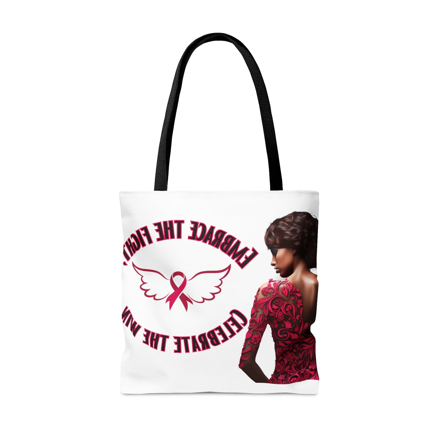 Embrace the Fight Tote Bag (AOP)