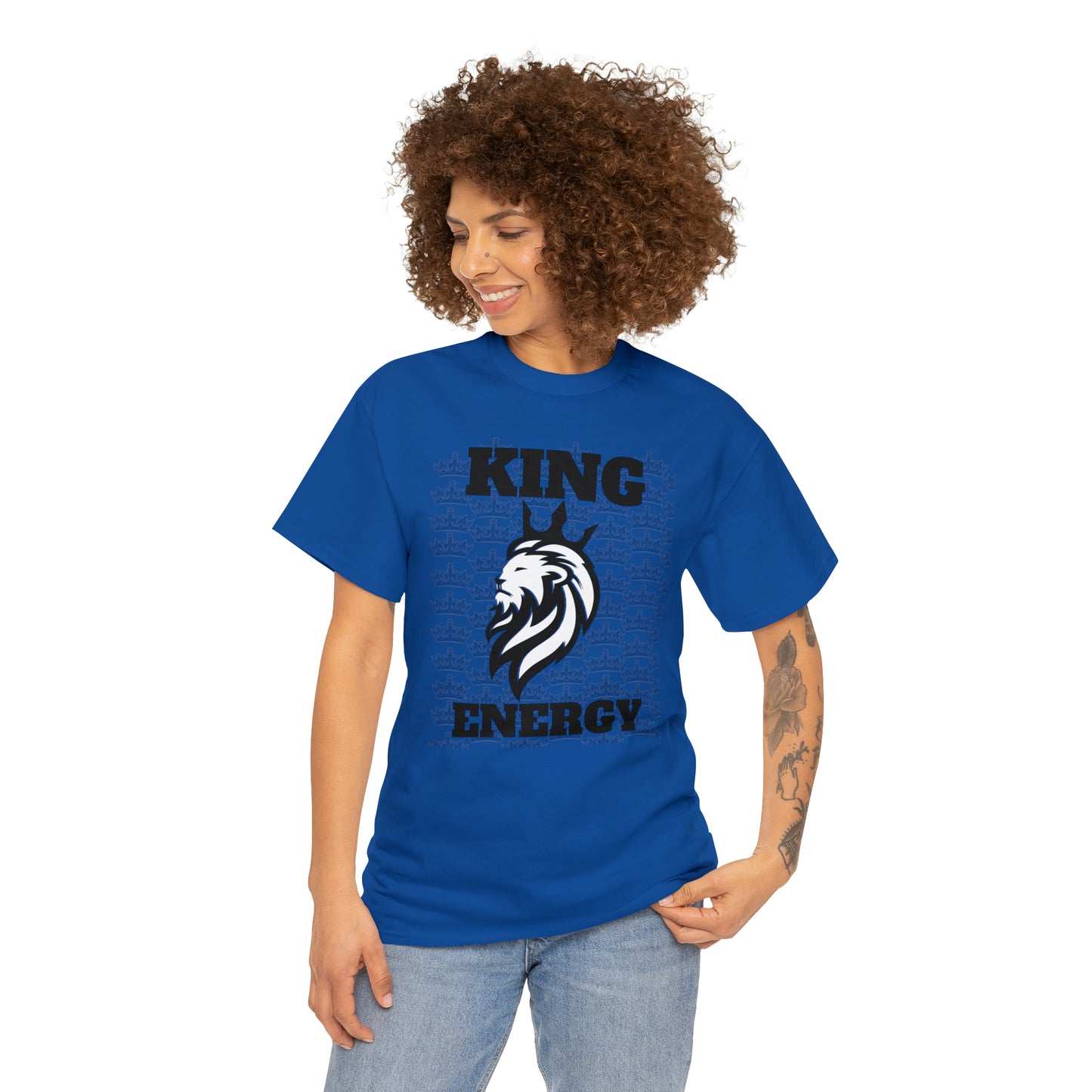 King Energy Heavy Cotton Tee Lion
