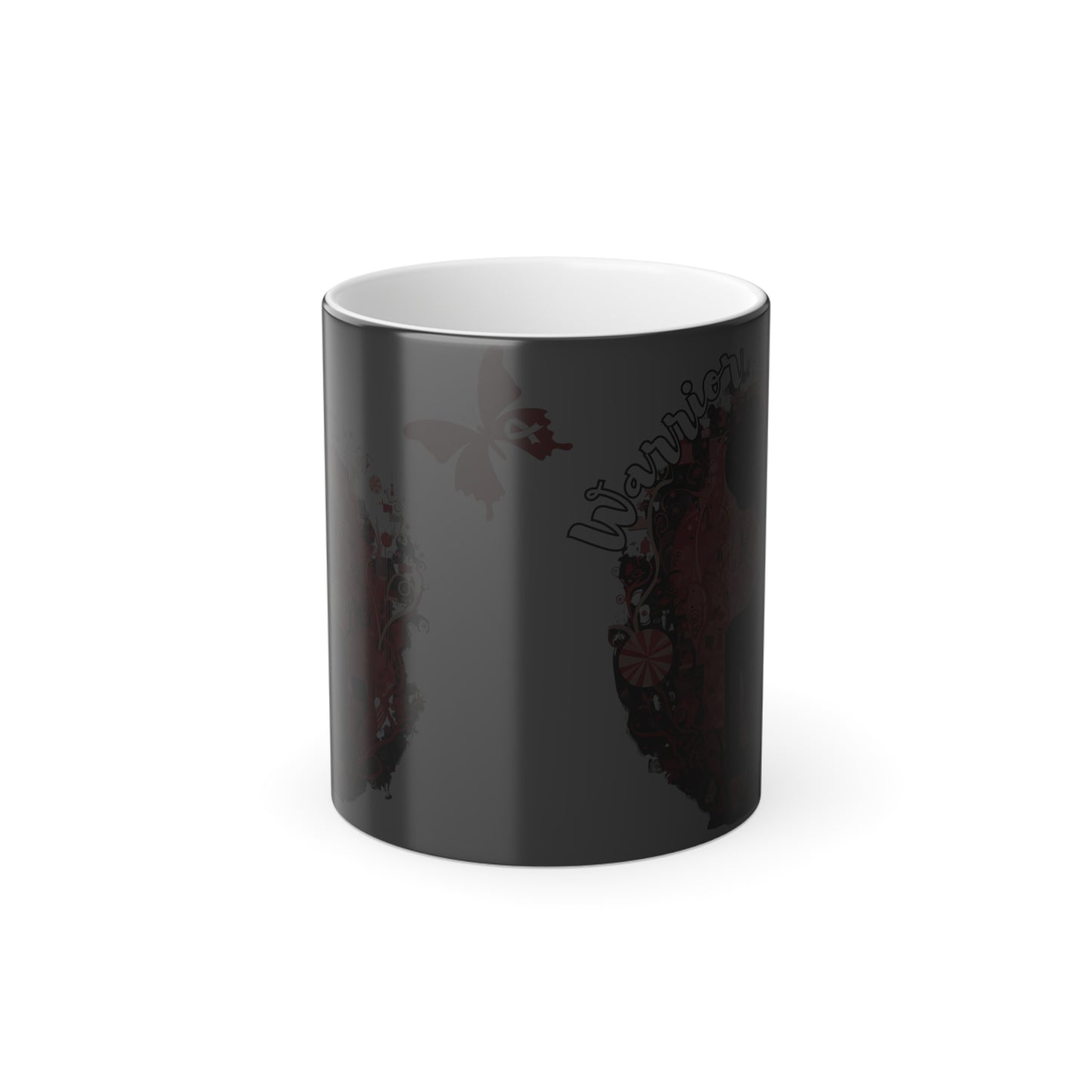 Warrior Butterfly Color Morphing Mug, 11oz