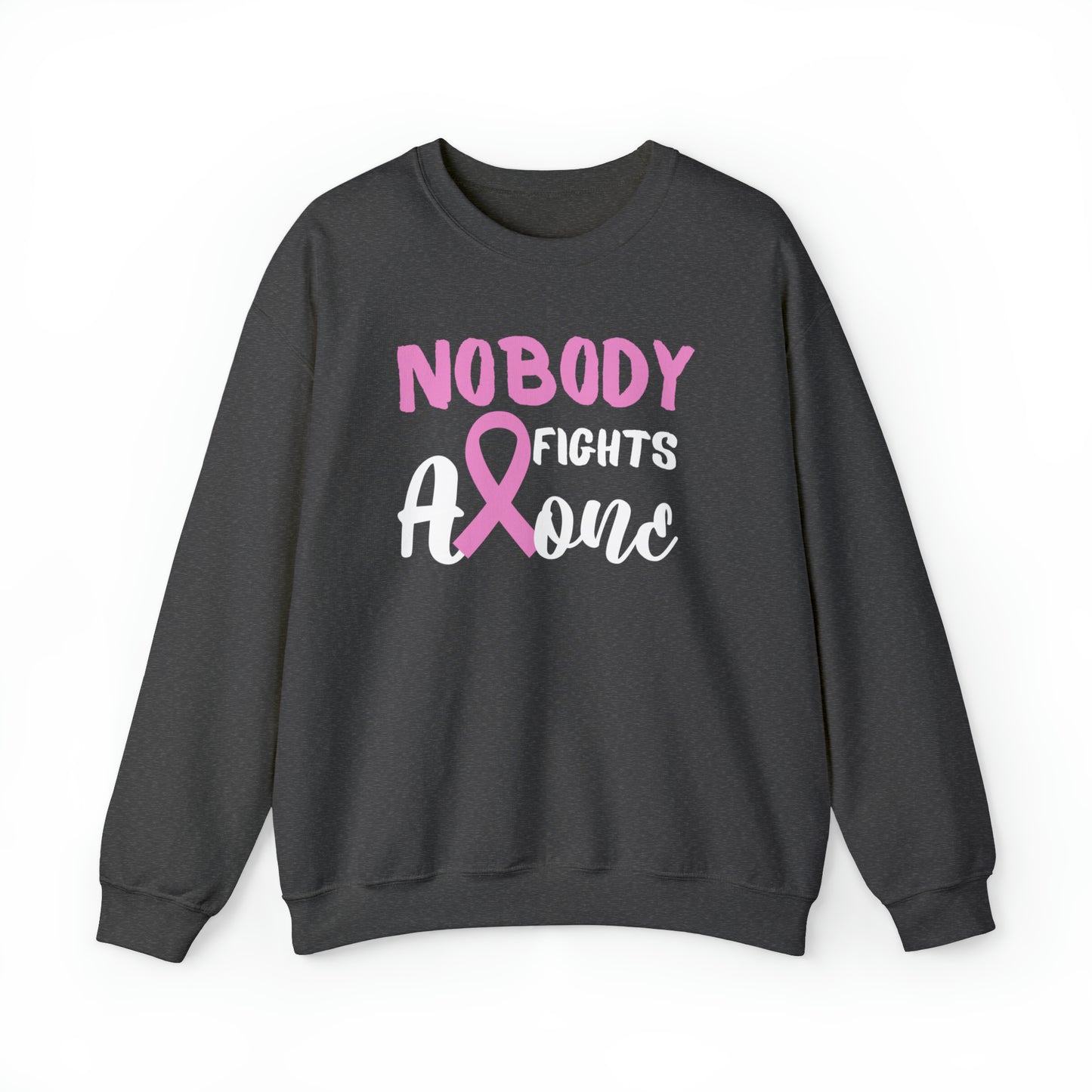 Nobody Fights Alone Heavy Blend™ Crewneck Sweatshirt