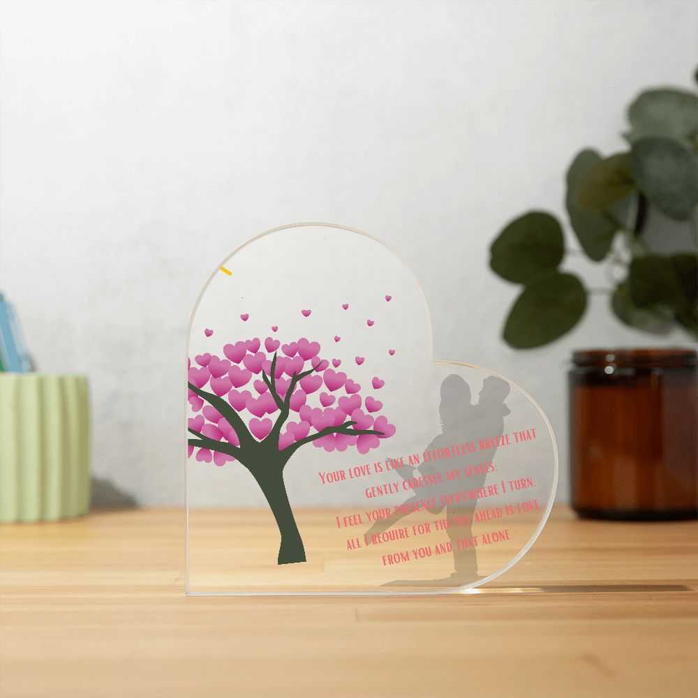 Acrylic Heart Plaque All Products Home Decor Good Vibes Daily Lab 39