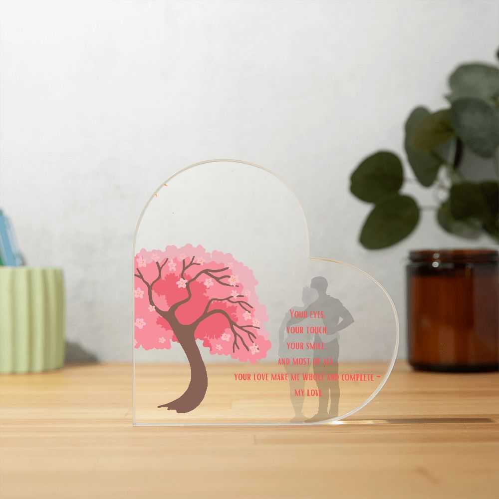 Acrylic Heart Plaque All Products Home Decor Good Vibes Daily Lab 41