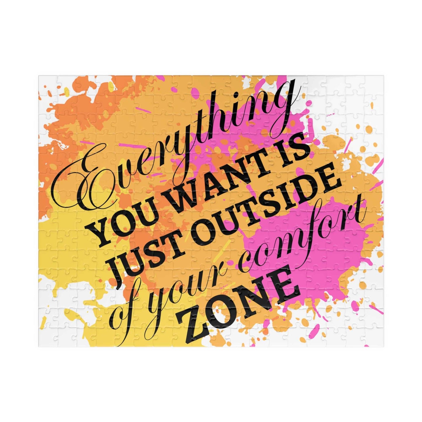 Everything You Want Puzzle (110, 252-piece) Motivation on the Go!! Puzzle Good Vibes Daily Lab 17